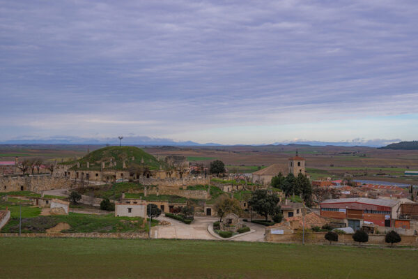 Vistas panorámicas del municipio desde el mirador situado junto a las yeseras