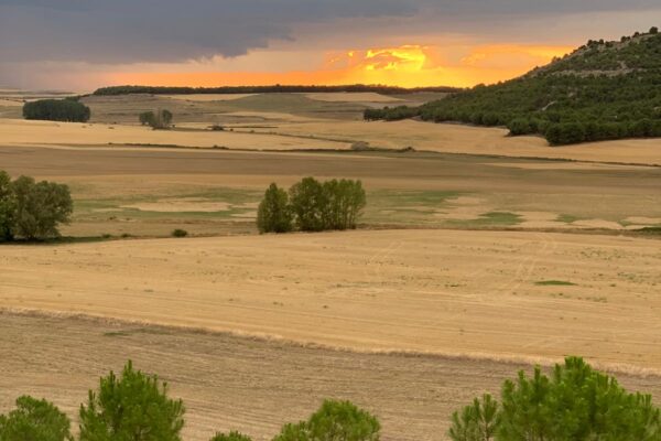Puesta de sol desde la Ermita de S. C. De Torre